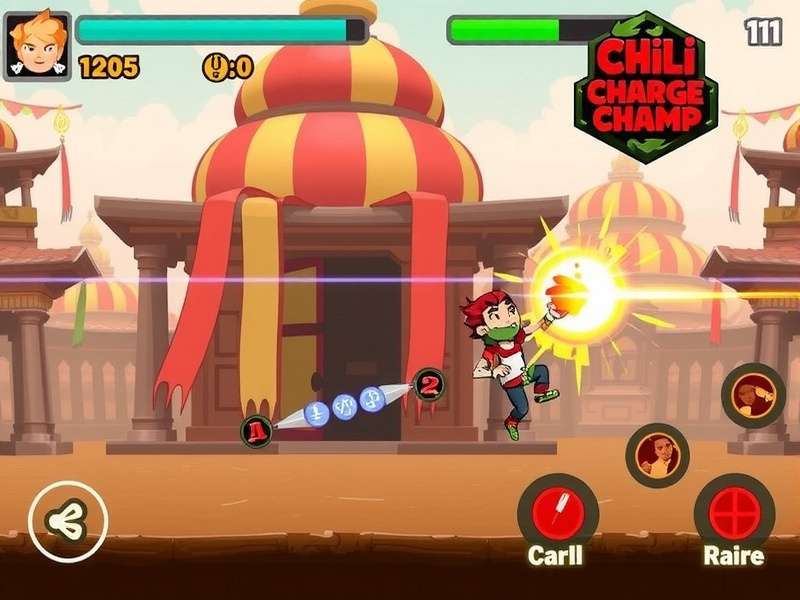 Chili Charge Champ Gameplay Screenshot